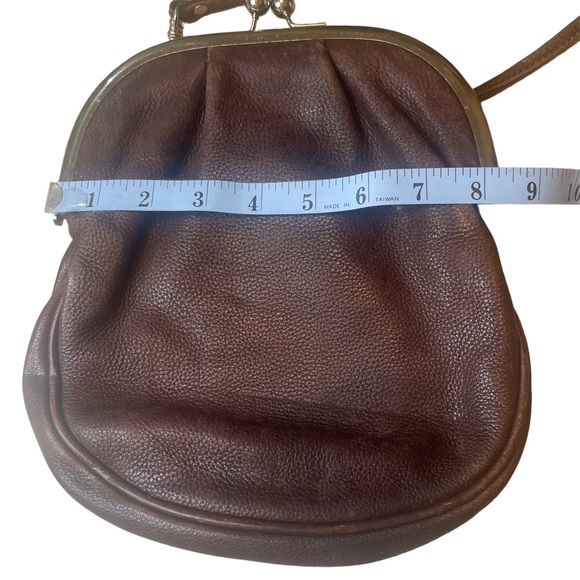 Vintage crossbody leather purse - Picture 2 of 5